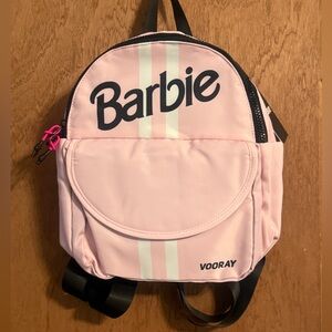 Barbie Pink/White Striped Backpack for Women and Girls new with tags.